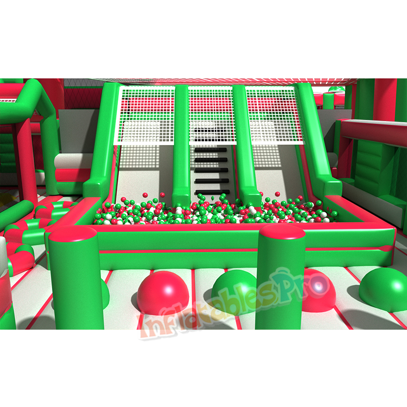 Mega Parque Baby Play Indoor Vermelho e Verde view 6