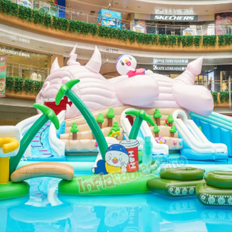 Parque Aquático Inflável Gigante (Shopping e Externo) view 4