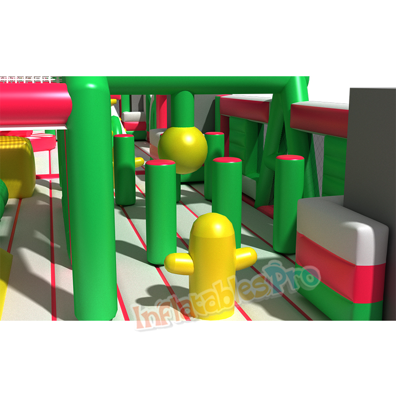 Mega Parque Baby Play Indoor Vermelho e Verde view 4